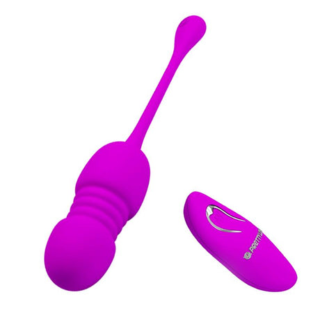 PRETTYLOVE Callieri – вибриращо яйце с тласъци и дистанционно управление