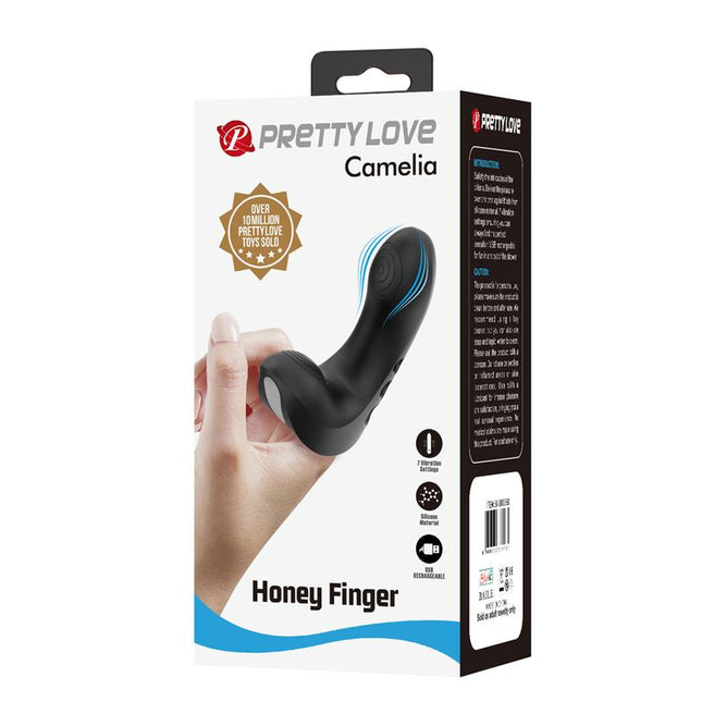 PRETTYLOVE Camelia – пръстен-вибратор с 7 режима