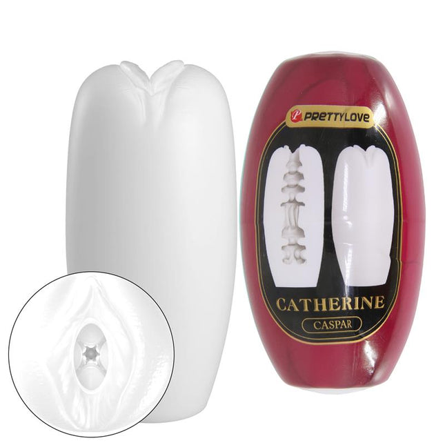 PRETTYLOVE Catherine Egg – ръчен мастурбатор с разтеглив материал