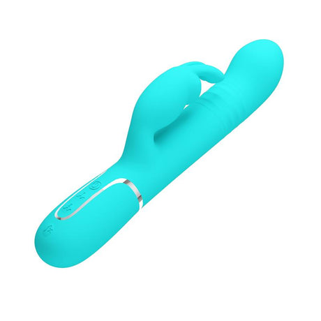PRETTYLOVE Coale – вибратор с въртящи се топчета и тласъци, USB зареждане