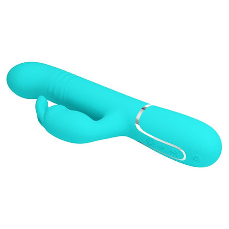 PRETTYLOVE Coale – вибратор с въртящи се топчета и тласъци, USB зареждане