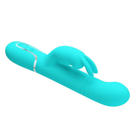 PRETTYLOVE Coale – вибратор с въртящи се топчета и тласъци, USB зареждане