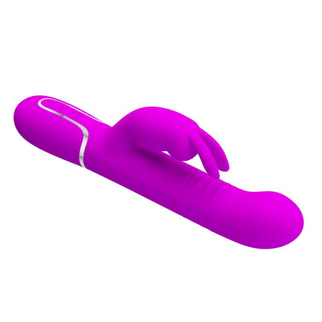 PRETTYLOVE Coale – вибратор с въртеливи и тласкащи движения, USB