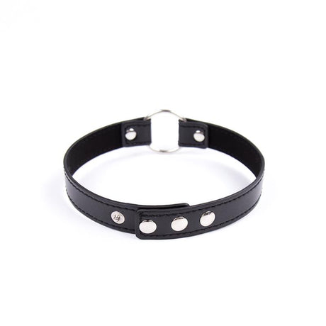 Collar with Hoop Adjustable 38,2 cm Black