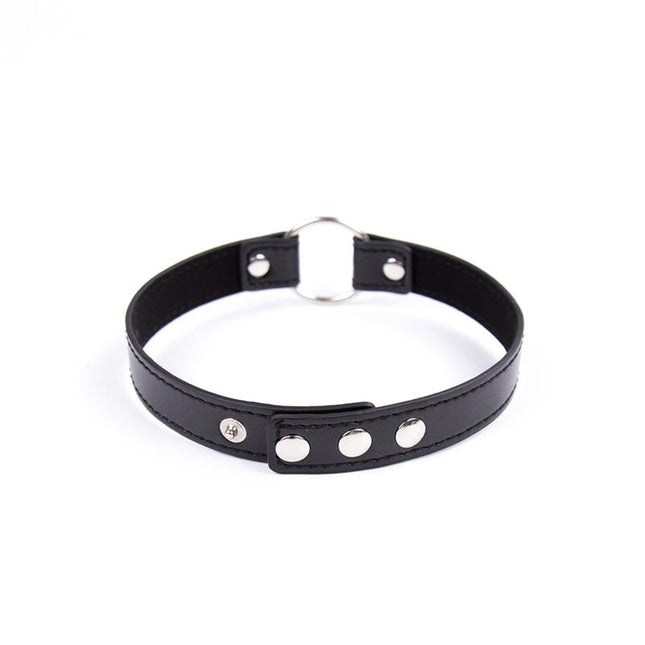 Collar with Hoop Adjustable 38,2 cm Black