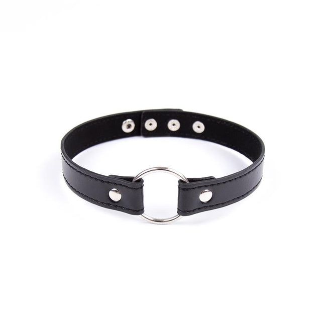 Collar with Hoop Adjustable 38,2 cm Black