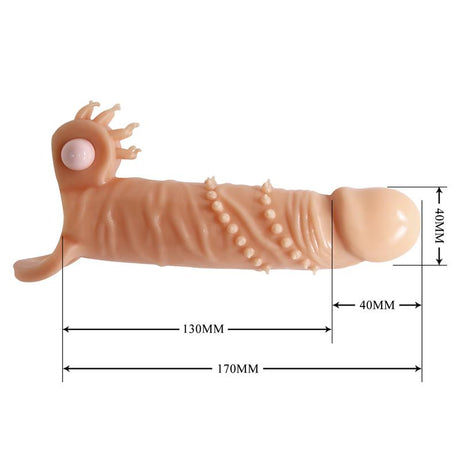 PRETTYLOVE Connor Pennis Sleeve 6.7 – вибрираща приставка за удължаване