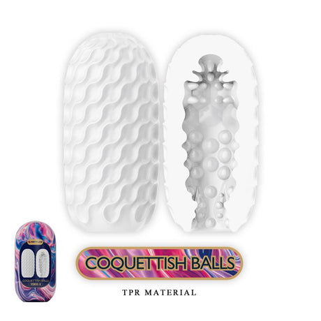PRETTYLOVE Venus-X Coquettish Ball – еластичен мастурбатор яйце