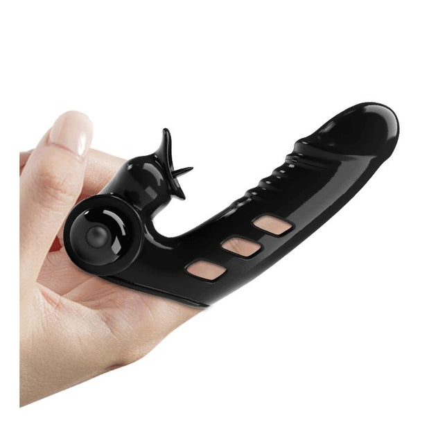 PRETTYLOVE Corbin Finger Sleeve – прецизна вибрация и стимулиращ езиче