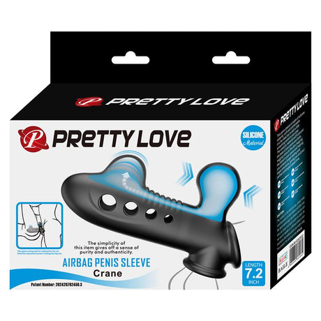 PRETTYLOVE Crane – пенис ръкав с функция за надуване