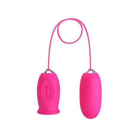 PRETTYLOVE Daisy – вибриращо яйце с функция бликане, USB