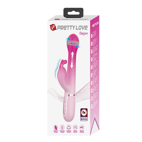 PRETTYLOVE Dejon Vibe – вибратор с въртящи се и тласкащи топчета