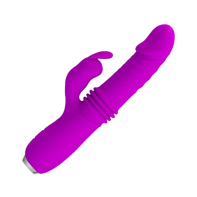 PRETTYLOVE Dorothy – USB вибратор с плътен дизайн и клитор стимулатор