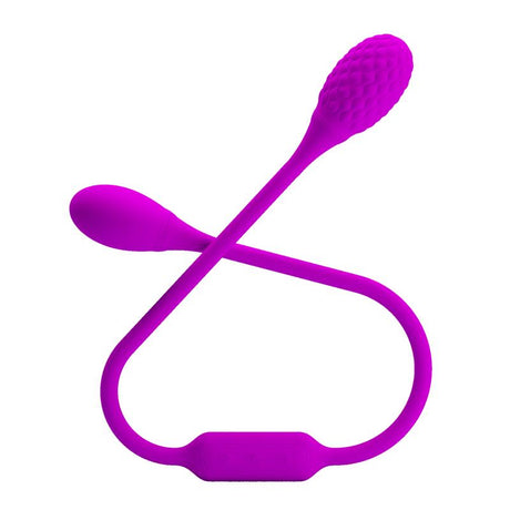 PRETTYLOVE Dream Lovers Whip – двойни вибриращи яйца с 12 режима