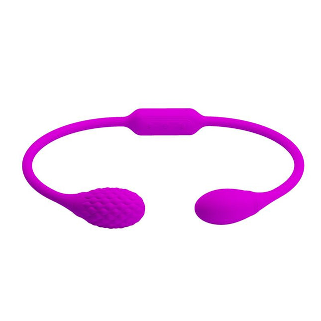 PRETTYLOVE Dream Lovers Whip – двойни вибриращи яйца с 12 режима