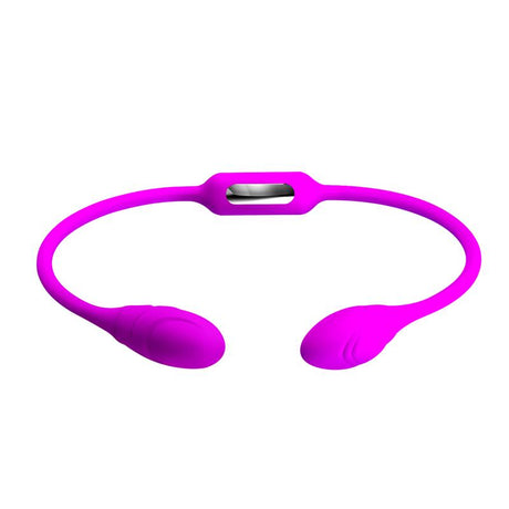 PRETTYLOVE Dream Lovers Whip – двойни вибриращи яйца с 12 режима