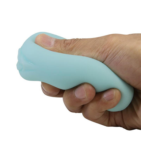 PRETTYLOVE Egg Masturbator Blue – дискретен и разтеглив мастурбатор