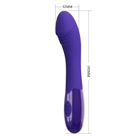 PRETTYLOVE Elemental Youth Vibe USB – тънък вибратор с 30 режима