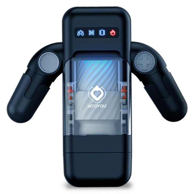 Elon Intelligent Masturbator with Up and Down Movement, Vibration, Heat and Phone Holder