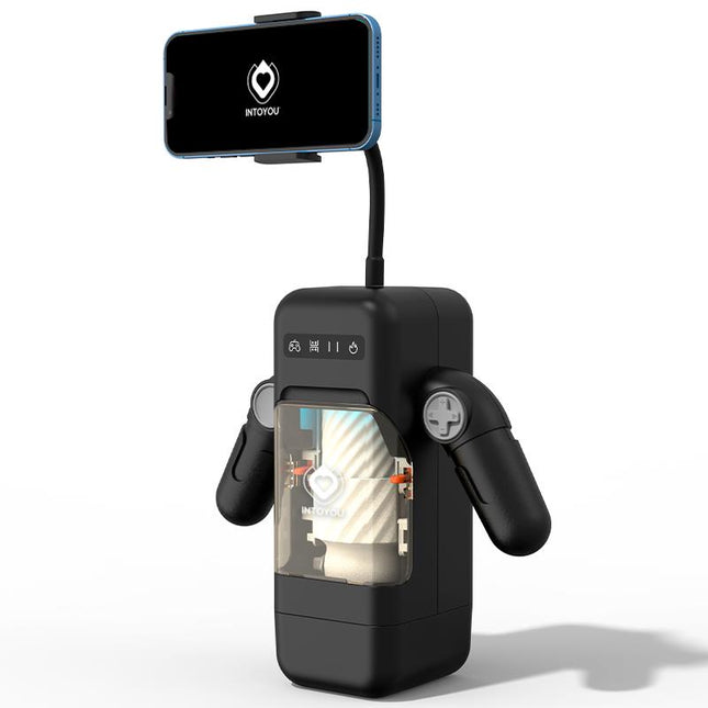 Elon Intelligent Masturbator with Up and Down Movement, Vibration, Heat and Phone Holder