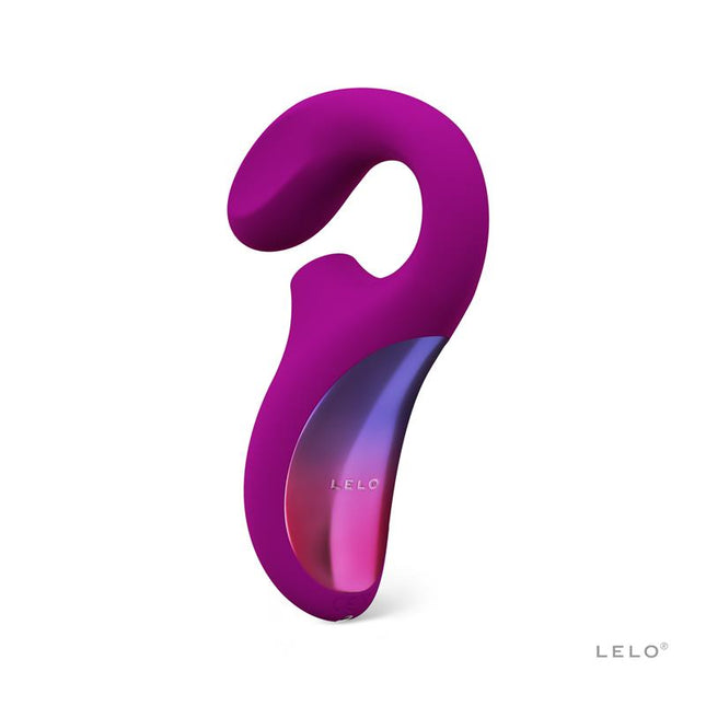 LELO Enigma Deep Rose – луксозен двоен стимулатор с пулсации