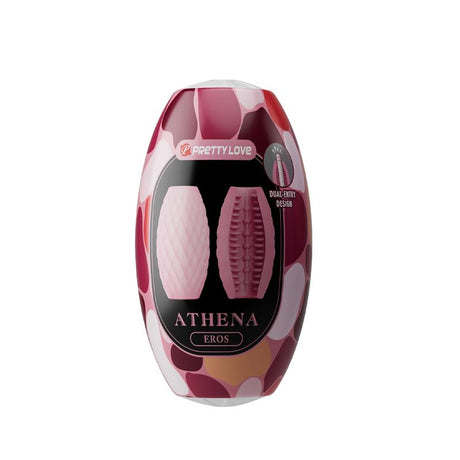 PRETTYLOVE Eros Men Masturbator Pink – компактен вибриращ мастурбатор