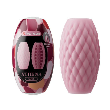 PRETTYLOVE Eros Men Masturbator Pink – компактен вибриращ мастурбатор