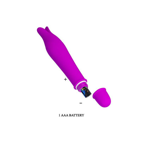 PRETTYLOVE Edward Purple – компактен вибратор с 10 режима на вибрация