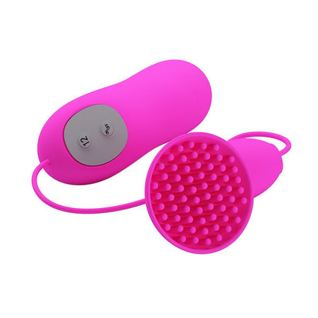 PRETTYLOVE Estimulator Brady Pink – компактен вибратор с 12 функции