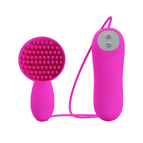 PRETTYLOVE Estimulator Brady Pink – компактен вибратор с 12 функции