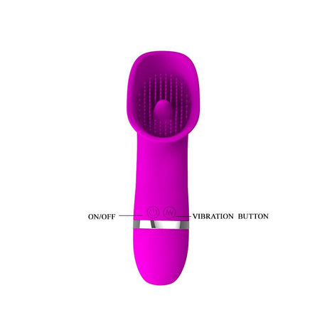 PRETTYLOVE Rudolf Purple – компактен клиторен стимулатор с 30 вибрации