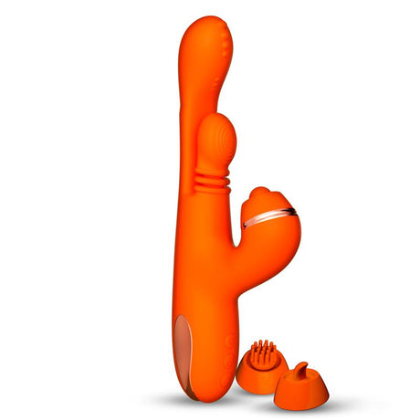 Ethan Vibrator 360∫ G-spot Massage with Multifunction Caps