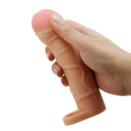 PRETTYLOVE Extended Penis Sleeve 1 Bunion – удължаващ пенис ръкав с текстура