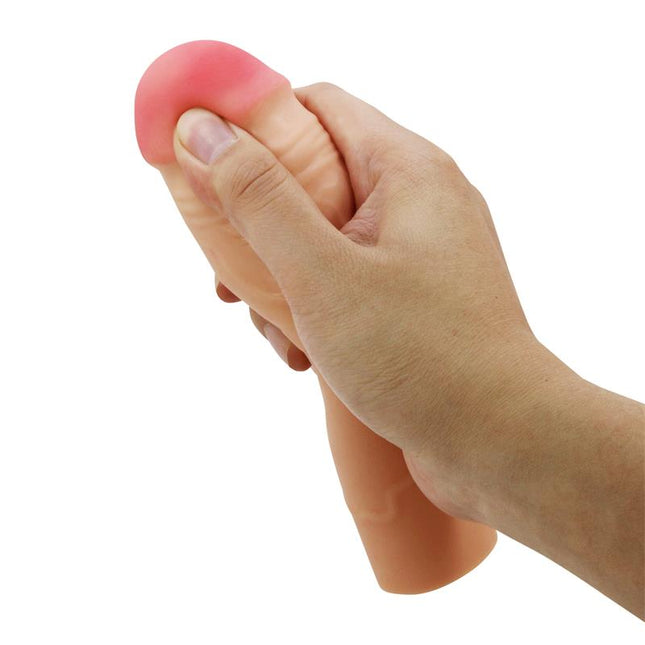 PRETTYLOVE Extended Penis Sleeve 2 Chane – удължаващ пенис ръкав с реалистична текстура