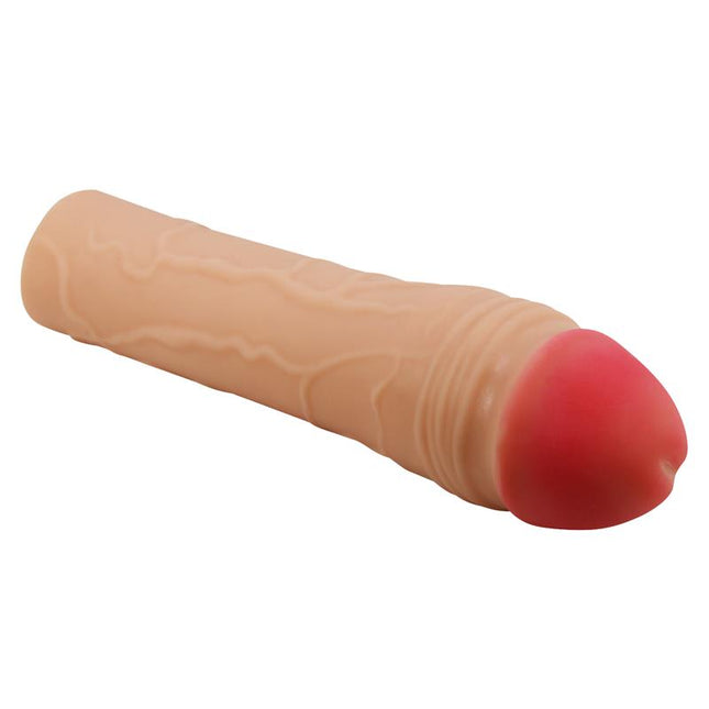 PRETTYLOVE Extended Penis Sleeve 2 Chane – удължаващ пенис ръкав с реалистична текстура