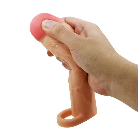 PRETTYLOVE Extended Penis Sleeve 2 Hani – удължаващ пенис ръкав с текстура