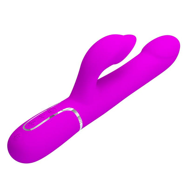 PRETTYLOVE Falin Rolling Vibe – вибратор с въртящи се топчета и USB зарядно