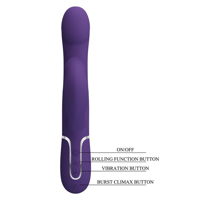 PRETTYLOVE Falin Rolling Vibrator USB – мощен и водоустойчив стимулатор