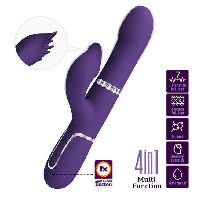 PRETTYLOVE Falin Rolling Vibrator USB – мощен и водоустойчив стимулатор