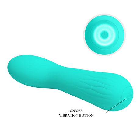 PRETTYLOVE Faun – силиконов вибратор с 12 режима, USB