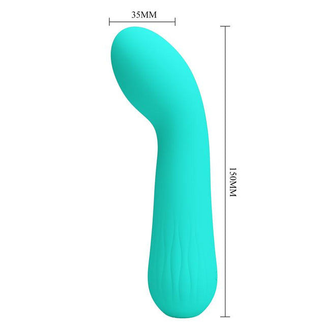 PRETTYLOVE Faun – силиконов вибратор с 12 режима, USB