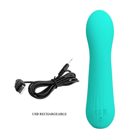 PRETTYLOVE Faun – силиконов вибратор с 12 режима, USB