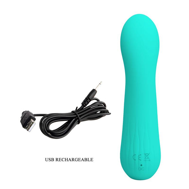 PRETTYLOVE Faun – силиконов вибратор с 12 режима, USB