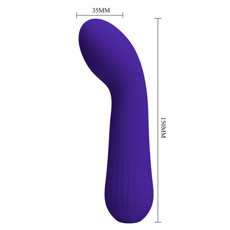 PRETTYLOVE Faun – силиконов вибратор с 12 режима, USB