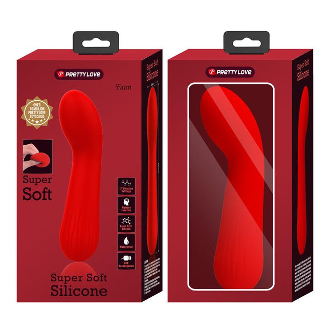 PRETTYLOVE Faun – силиконов вибратор с 12 режима на вибрация