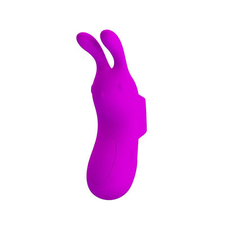 PRETTYLOVE Finger Bunny Sleeve – USB силиконов пръстов стимулатор с 7 режима
