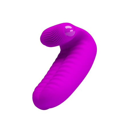 PRETTYLOVE Finger Sleeve Abbott Pink – вибриращ пръстен за нежна стимулация