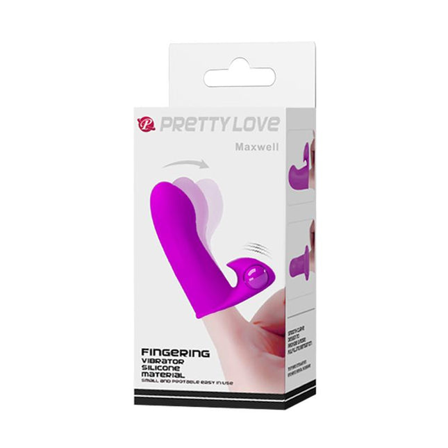 PRETTYLOVE Maxwell Pink – вибриращ пръстен за стимулиране