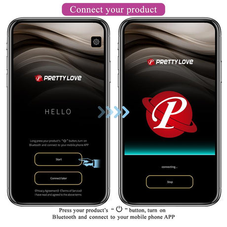 PRETTYLOVE Fisherman – вибриращо яйце с контрол през приложение
