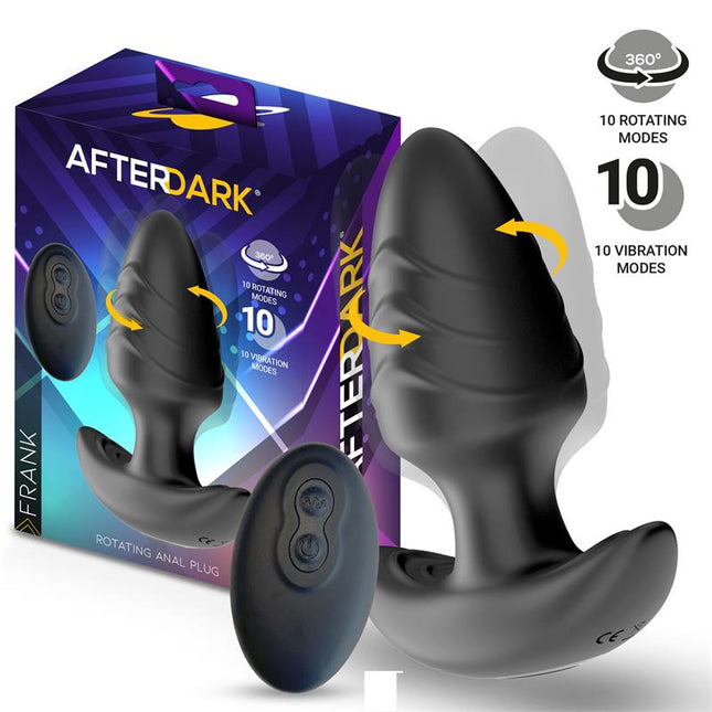 Frank 360∫ Rotating and vibrating Anal Plug with Remote Control